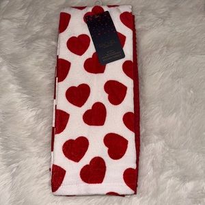RACHEL Hearts Set of 3 Kitchen Towels